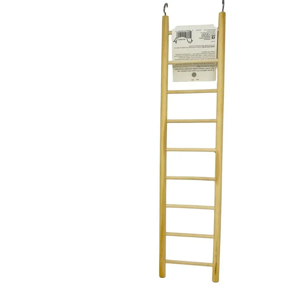 You and Me Wood Ladder For Birds 18inch Length Pet Bird Toy 9 step